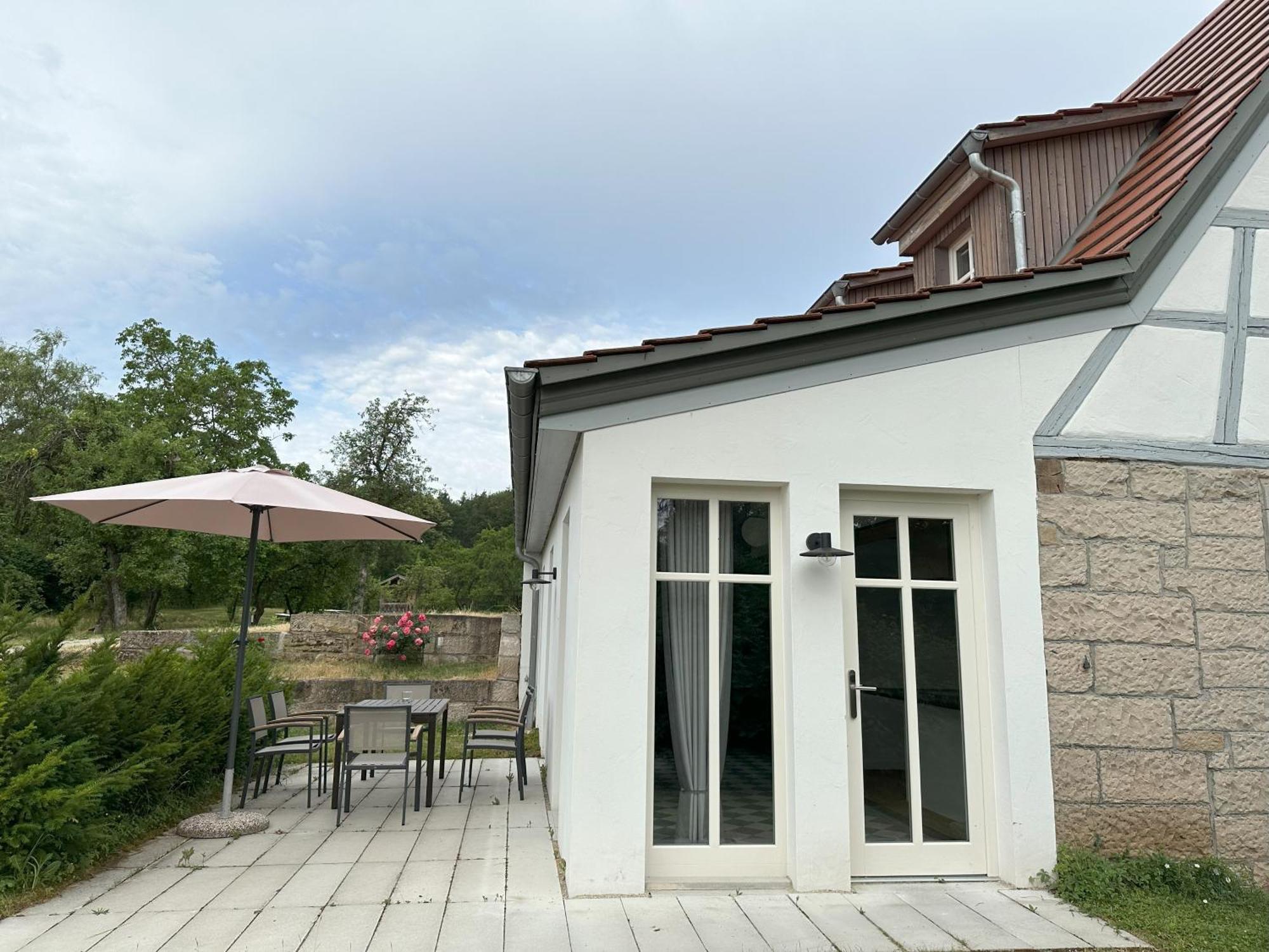 Gutshof Andres Hotel Kirchlauter Eksteriør billede